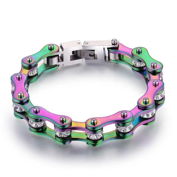 Cycolinks Rainbow Crystal Bracelet BOGOF