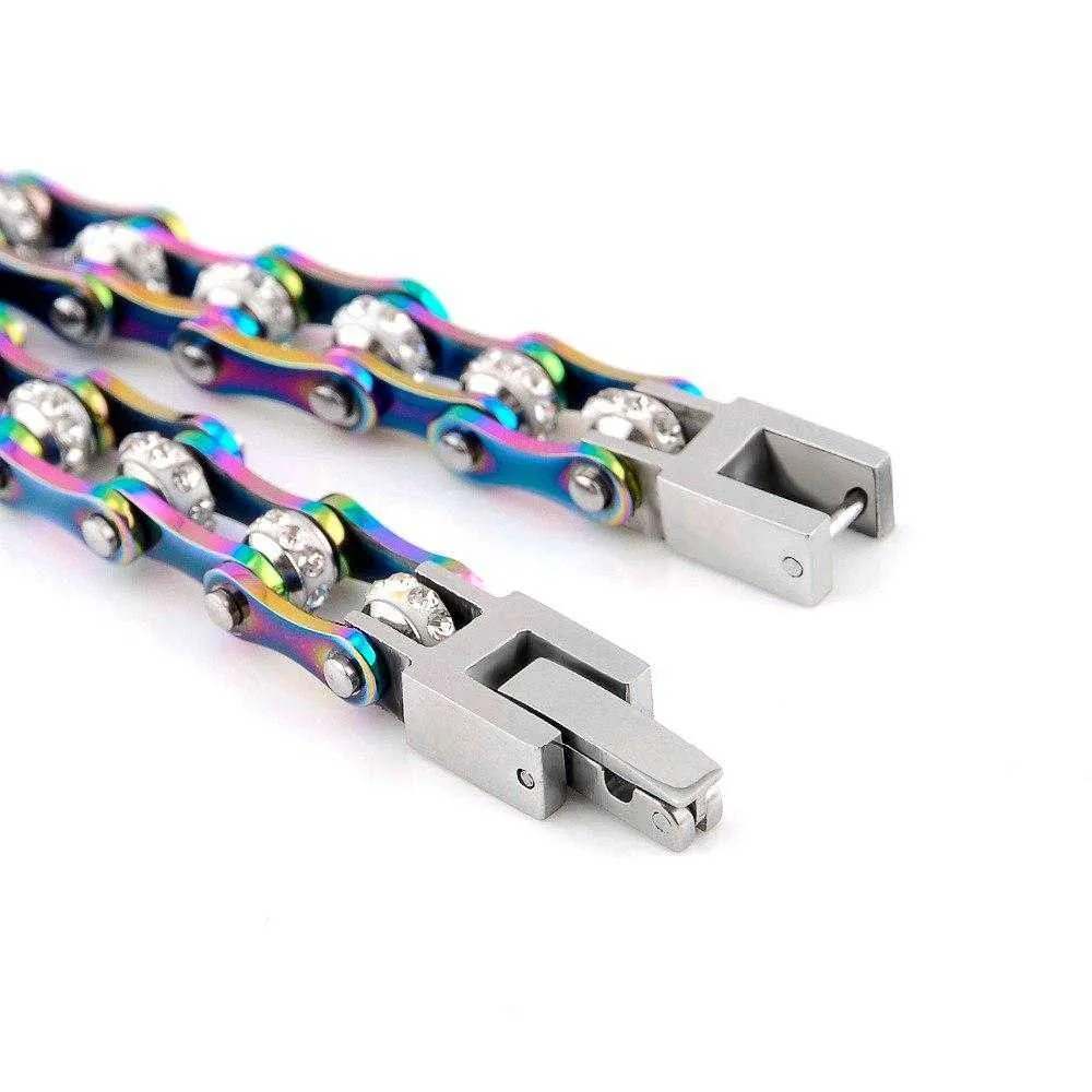 Cycolinks Rainbow Crystal Bracelet BOGOF