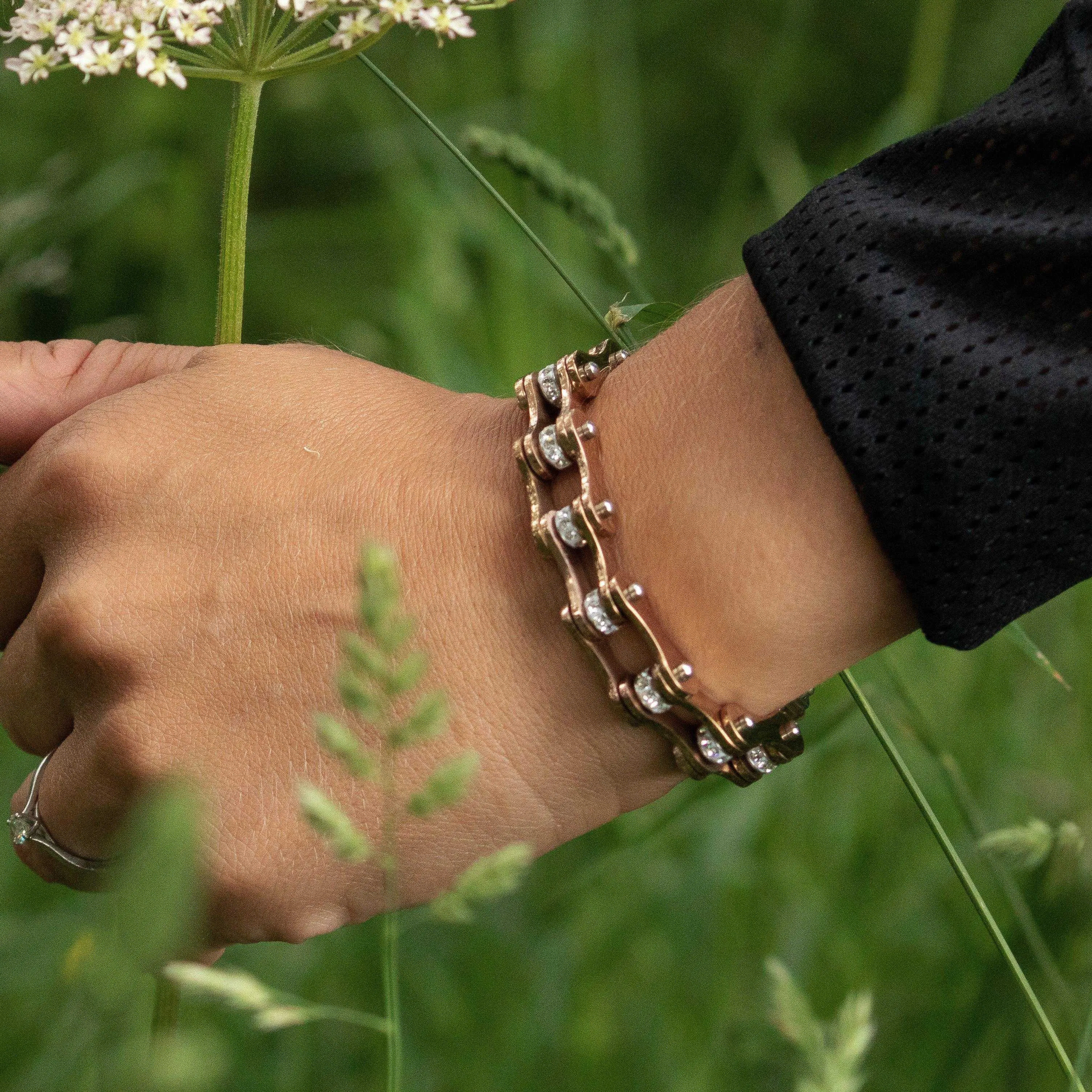 Cycolinks Rose Gold Crystal Bracelet BOGOF