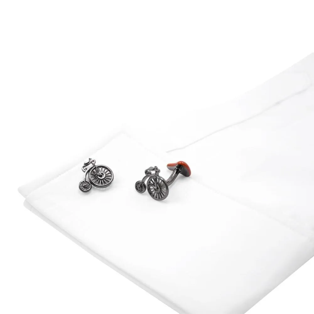 Cycolinks Vintage Penny Farthing Bicycle Cuff Links