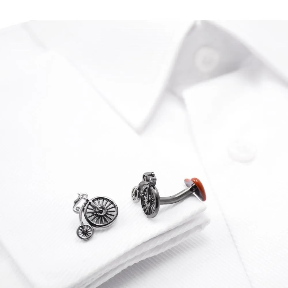 Cycolinks Vintage Penny Farthing Bicycle Cuff Links