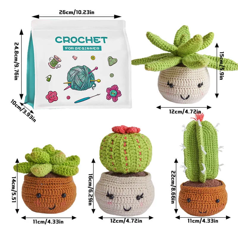Dasonwin | Beginner-Friendly Crochet Kit for Compact Crafting