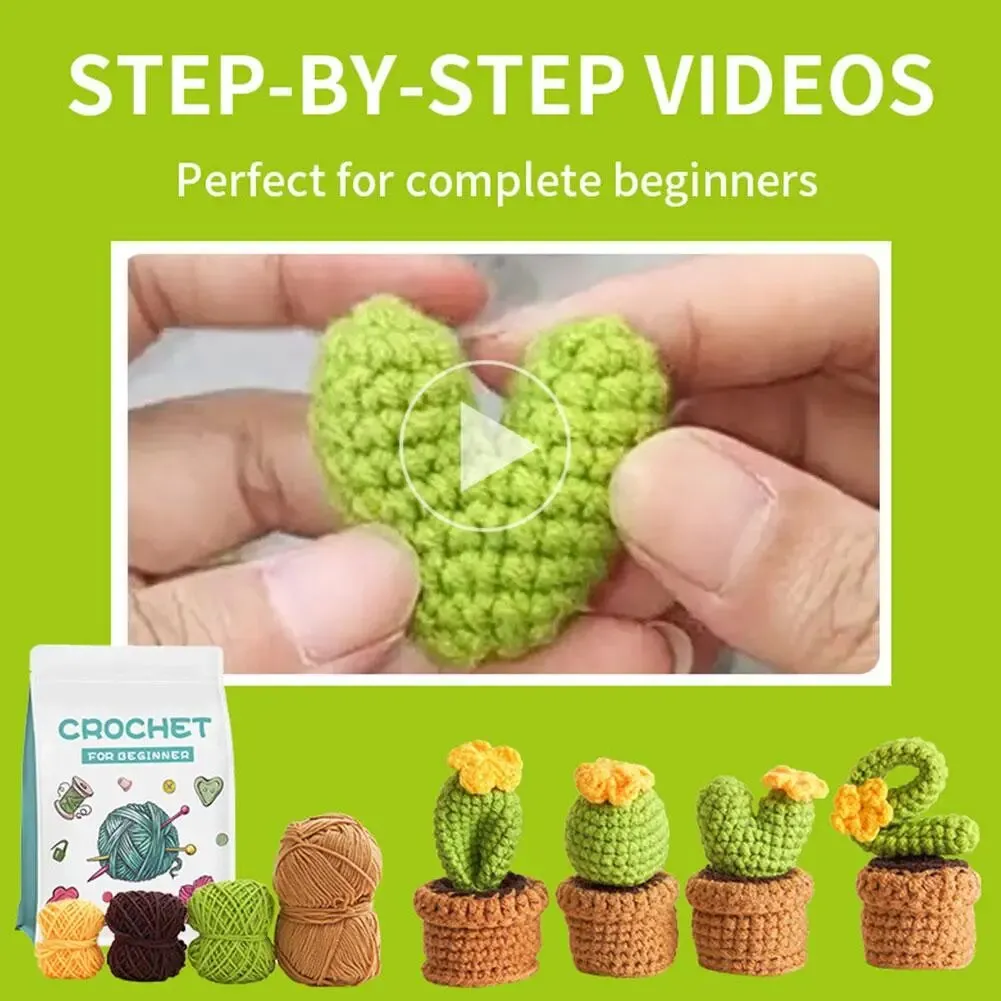 Dasonwin | Beginner-Friendly Crochet Kit for Compact Crafting