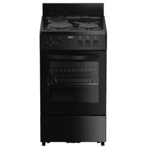 Defy 50cm 3 Plate Black Compact Stove DSS553