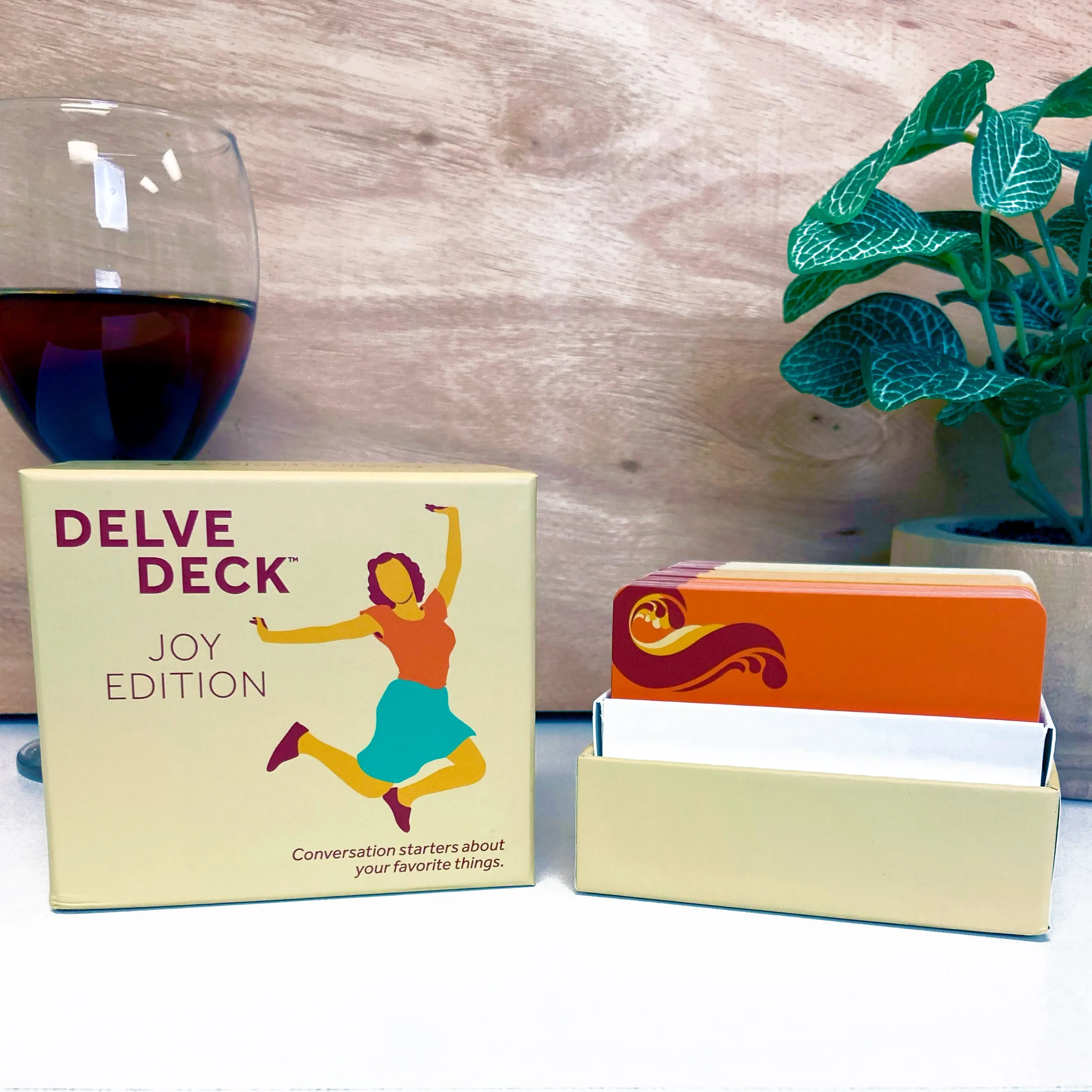 Delve Deck Conversation Cards - Joy Edition