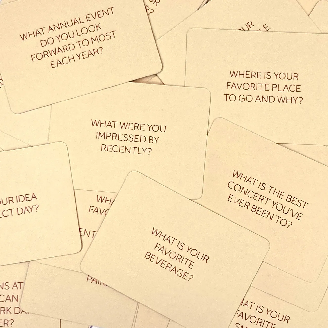 Delve Deck Conversation Cards - Joy Edition