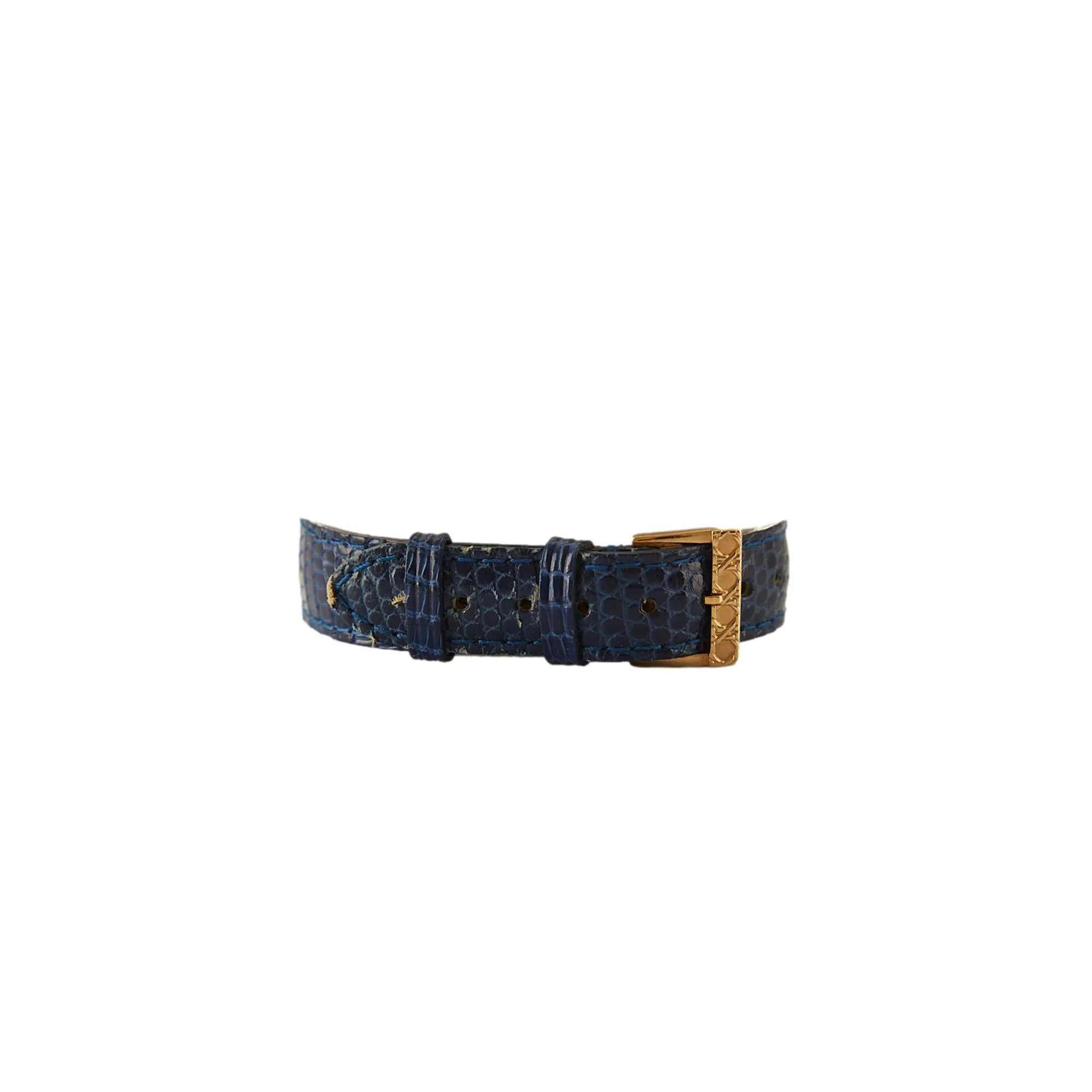 Dior Blue Snake Skin Watch