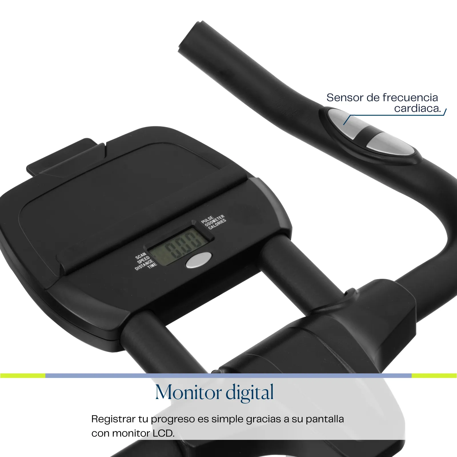 eleva Bicicleta Spinning Fitness Resistencia Magnetica