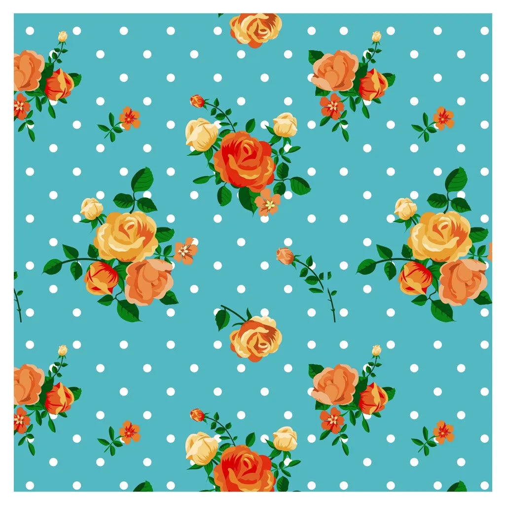 English Roses Heat Transfer Vinyl Sheet