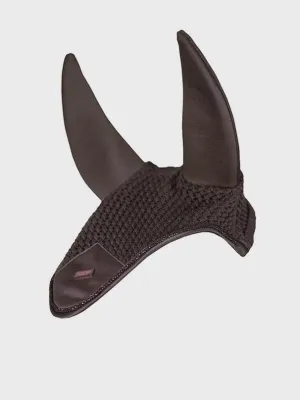 Equestrian Stockholm Padded Ear Bonnet Moonless Night