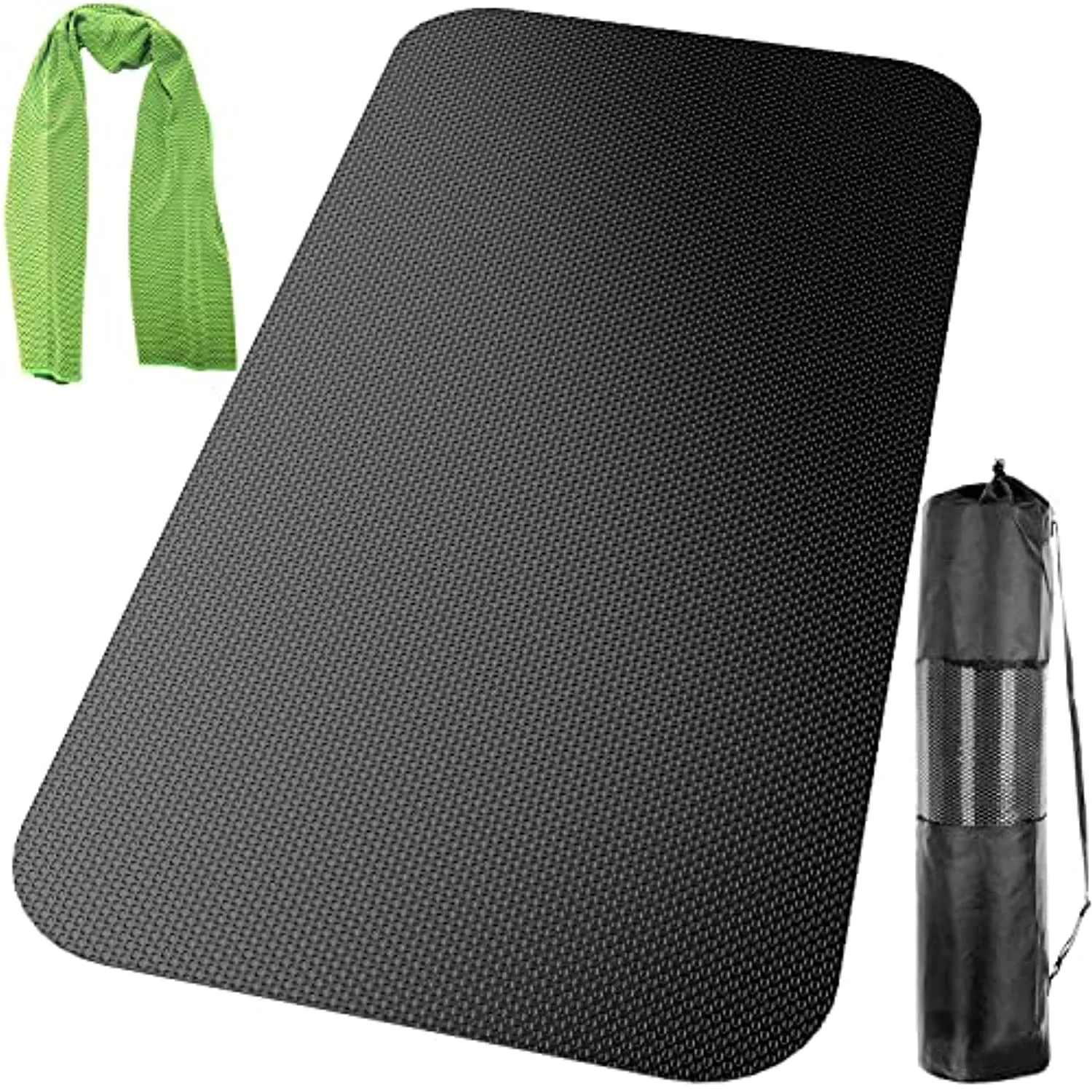 Exercise Equipment Mat - Treadmill Mat, Exercise Bike Mat, Fitness Mat, Elliptical Mat, Jump Rope Mat, Yoga Mat, Gym Mat Use on Hardwood Floors and Carpet Protection