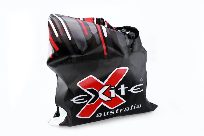 Exite draw string helmet/pad protective gear carry bag