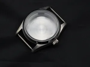 Explorer style watch case for ETA 2824 movement 36mm