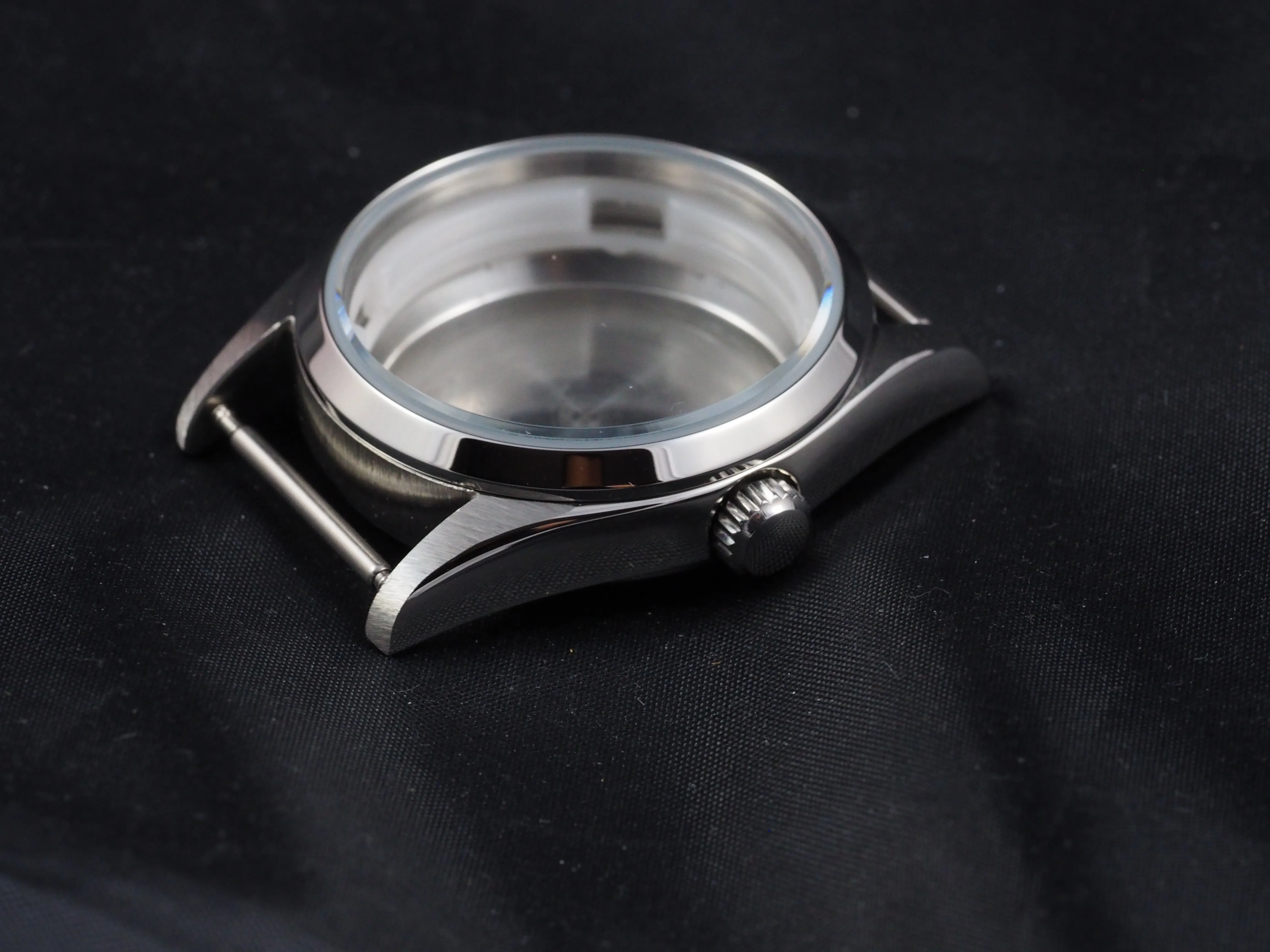 Explorer style watch case for Miyota 8205 8215 movement