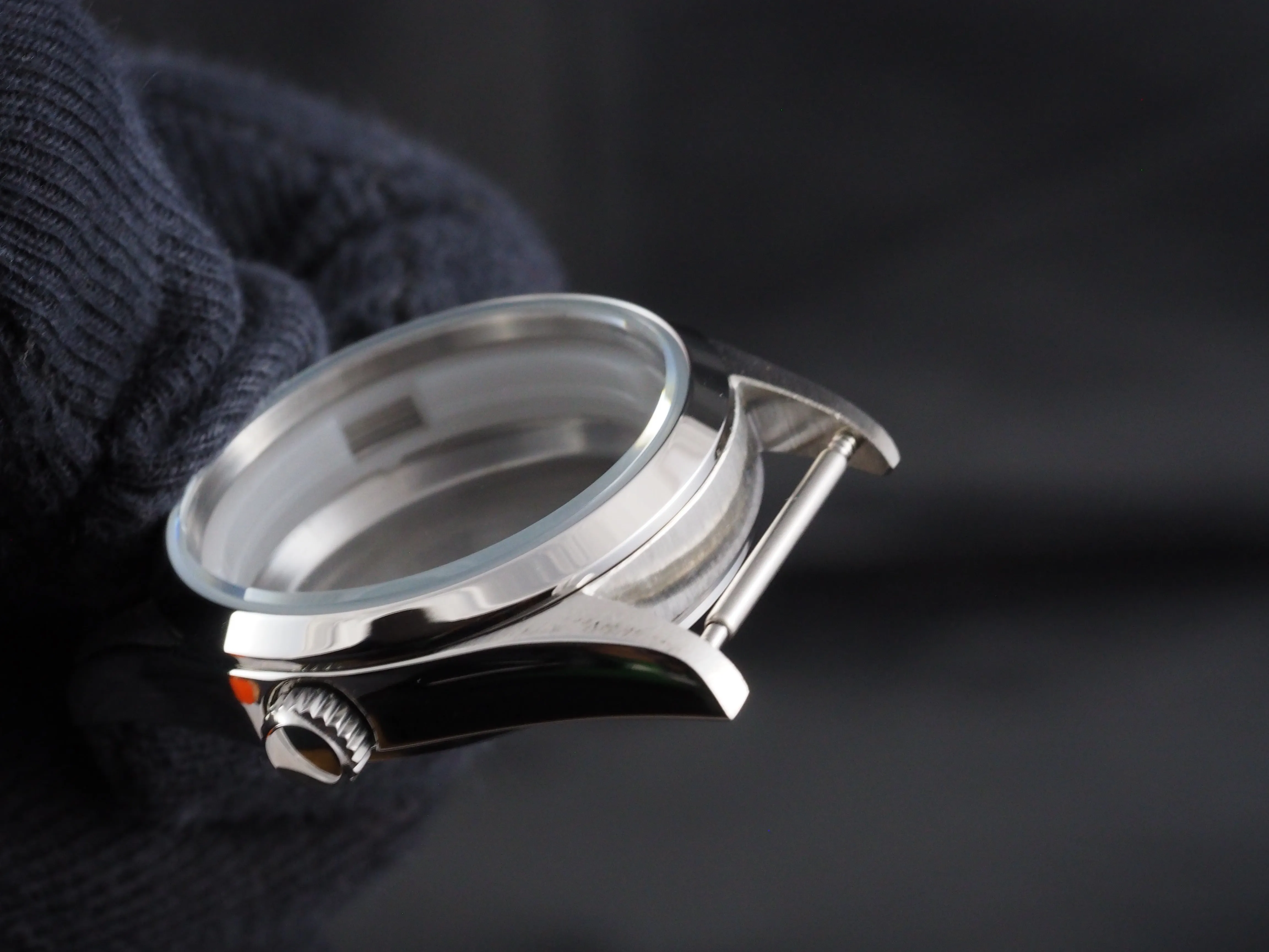 Explorer style watch case for Miyota 8205 8215 movement