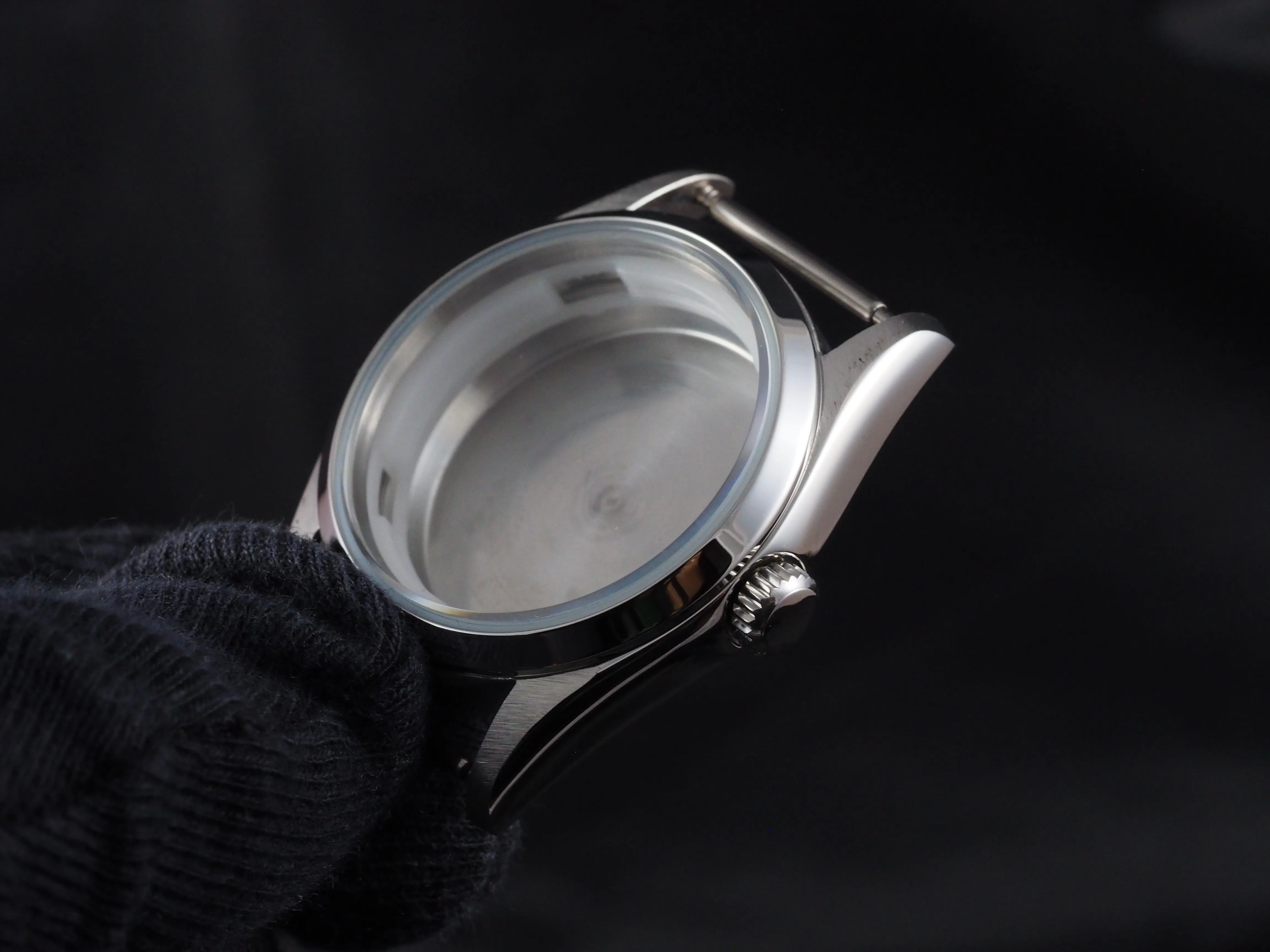 Explorer style watch case for Miyota 8205 8215 movement