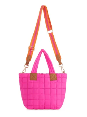 Ezra Mini Tote Cross Body Magenta