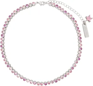 FADING PINK TENNIS NECKLACE