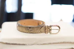 Farnese Authentic Snake Skin Belt