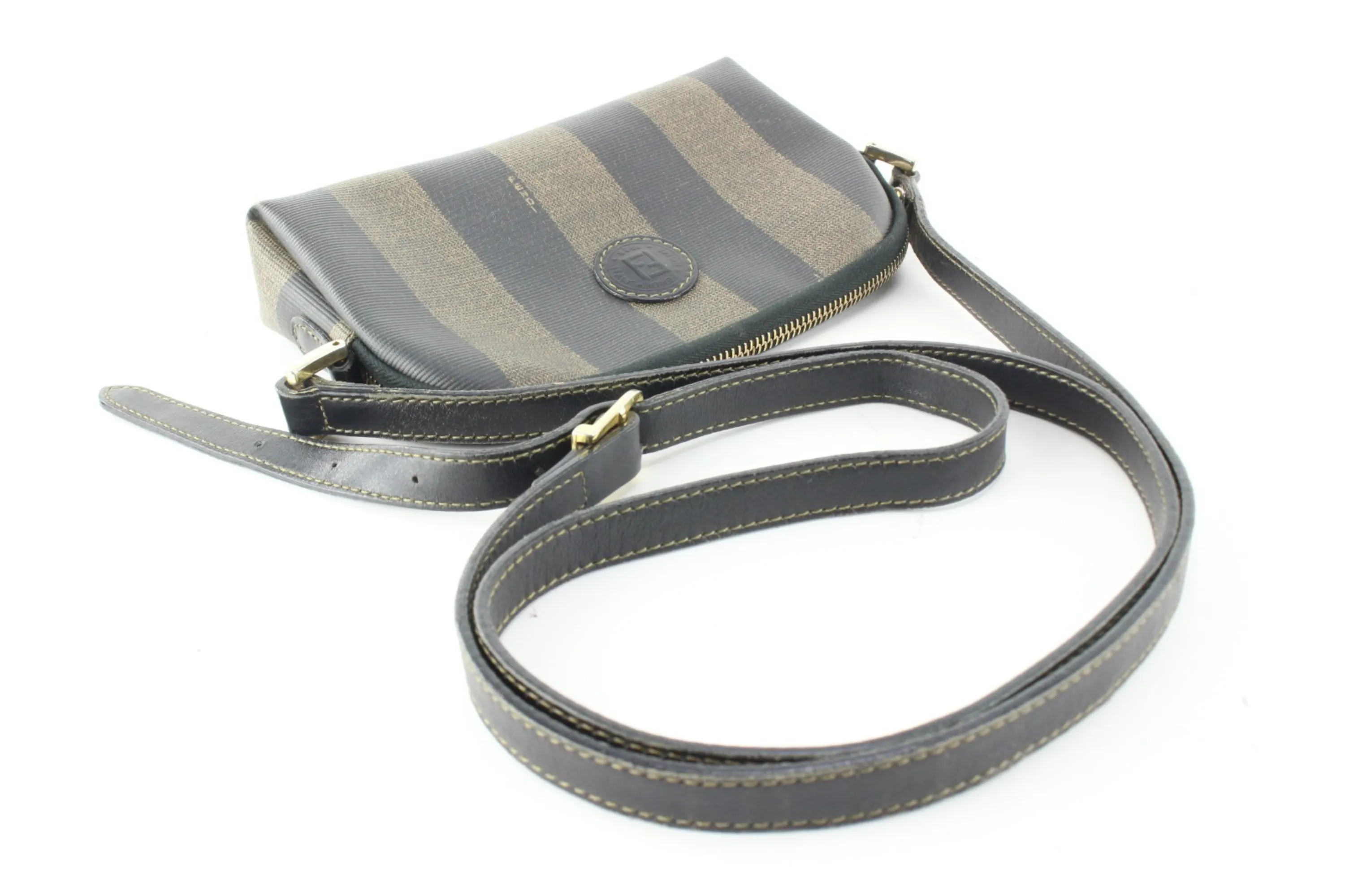 Fendi Striped Crossbody Bag 2FF0501