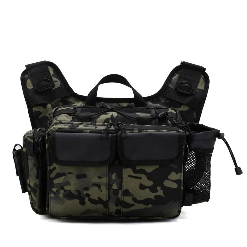 Fishing Messenger Bag Waist Backpack Organizer