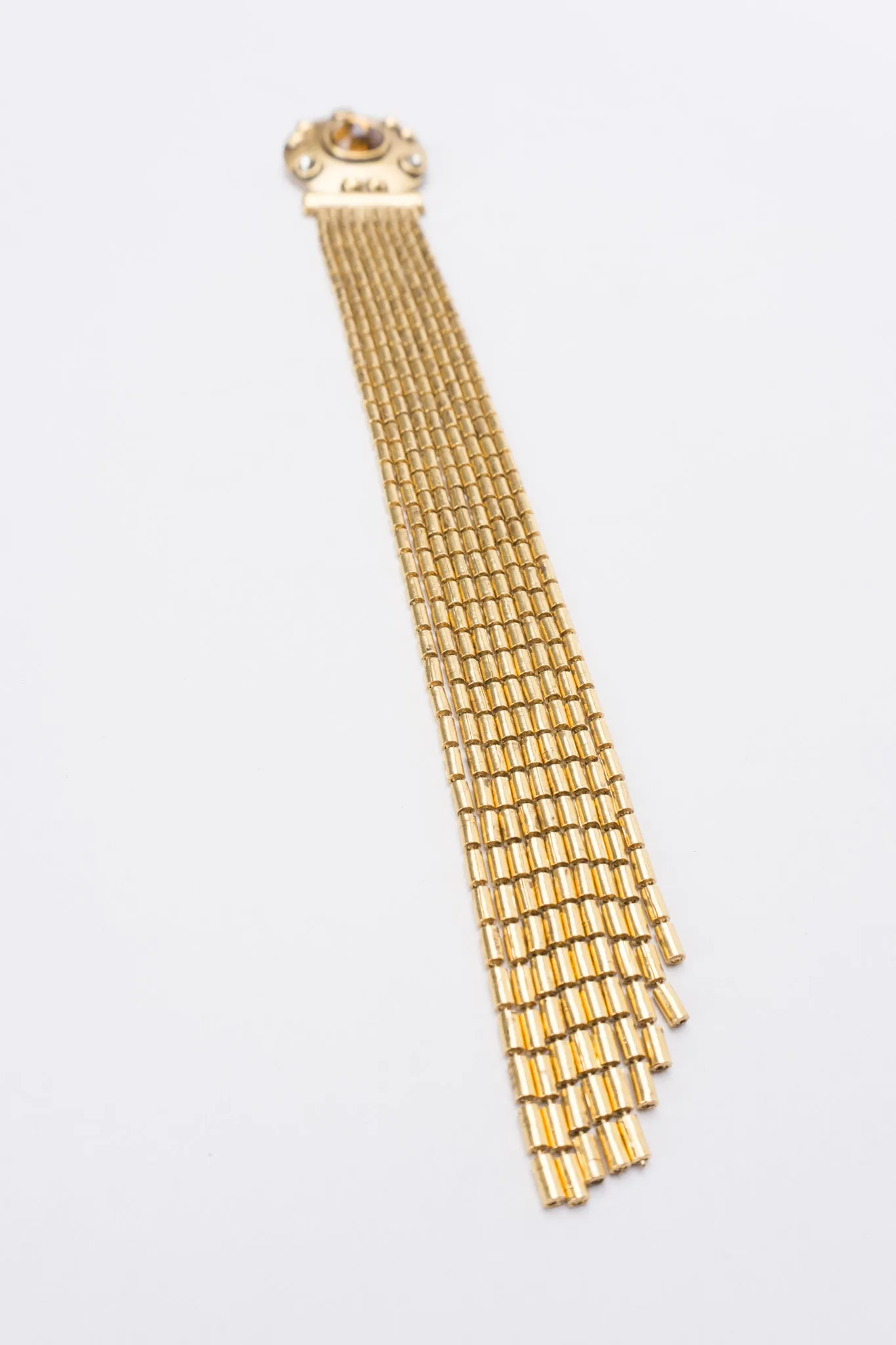 Flying Saucer Fringe Brooch