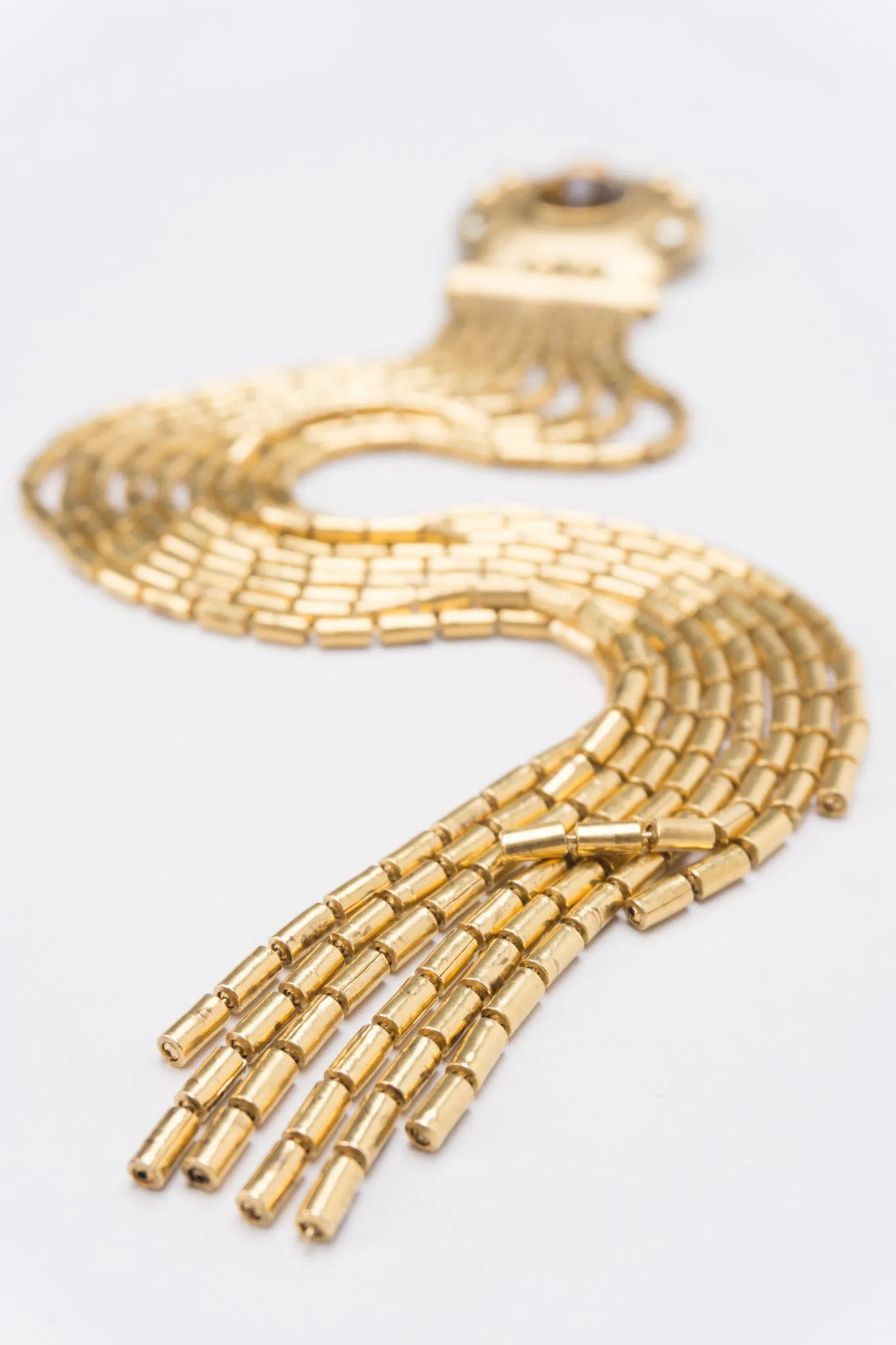Flying Saucer Fringe Brooch