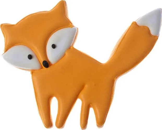 Fox Cookie Cutter with Embossed Detail