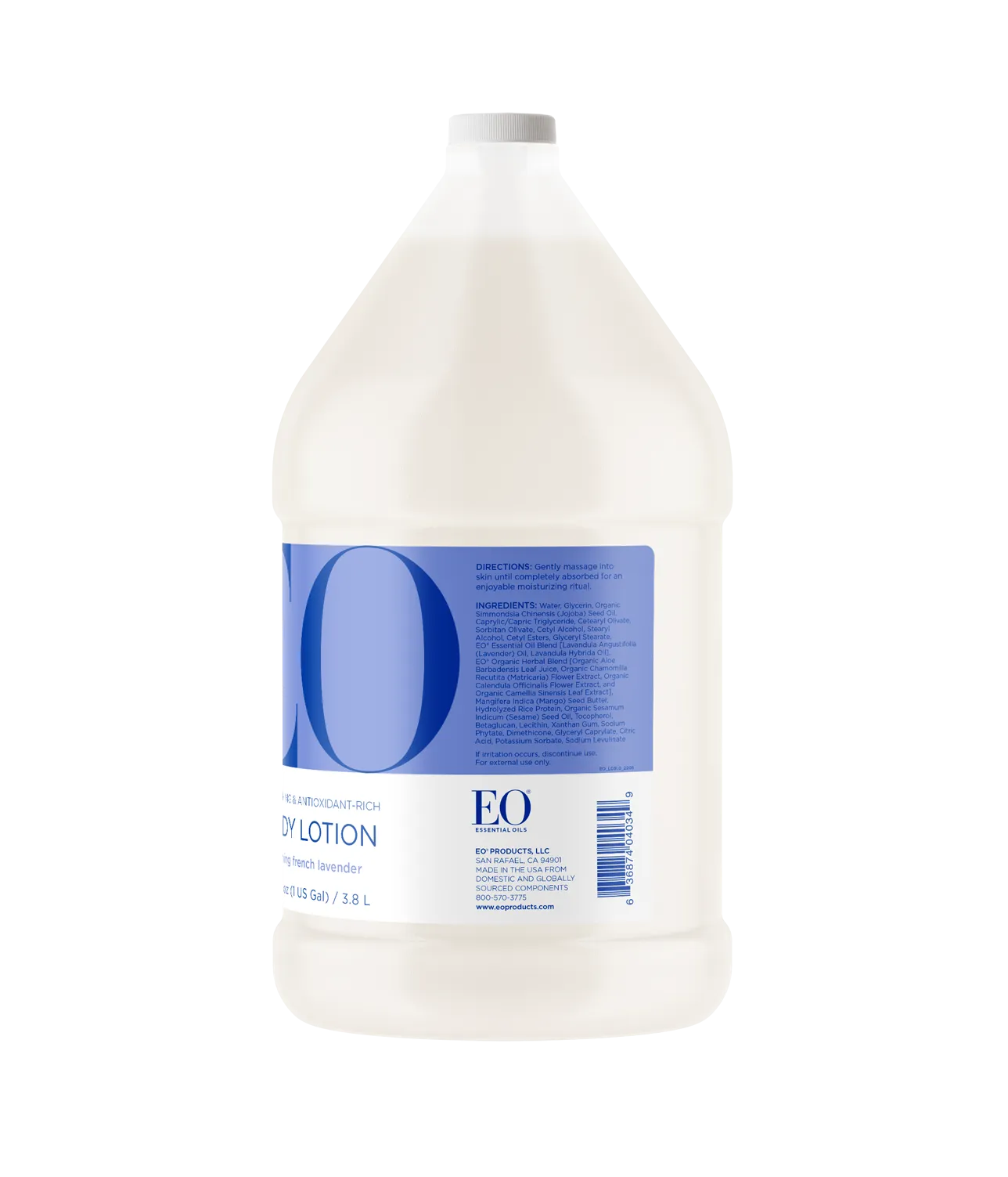French Lavender Body Lotion Gallon Case Pack of 4