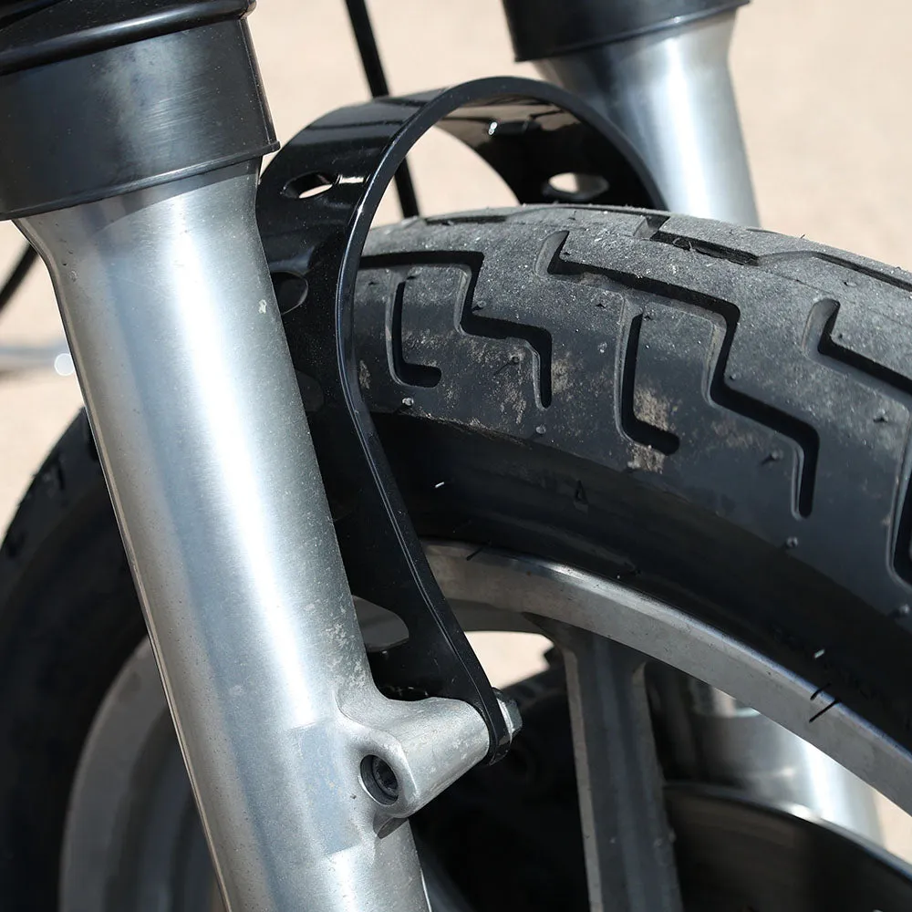 Front Fender Brace For Narrow Glide Front End - Black