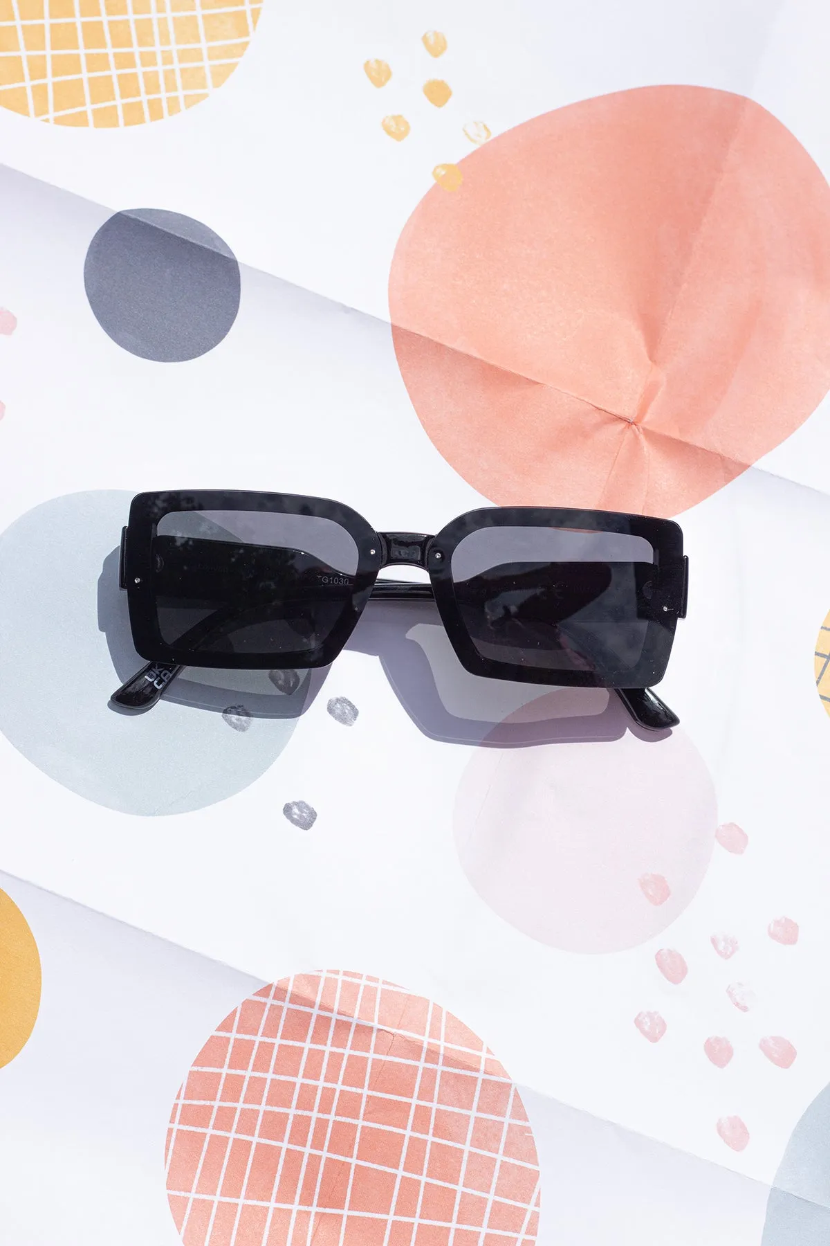 Front Lens Rectangle Y2k Style Sunglasses