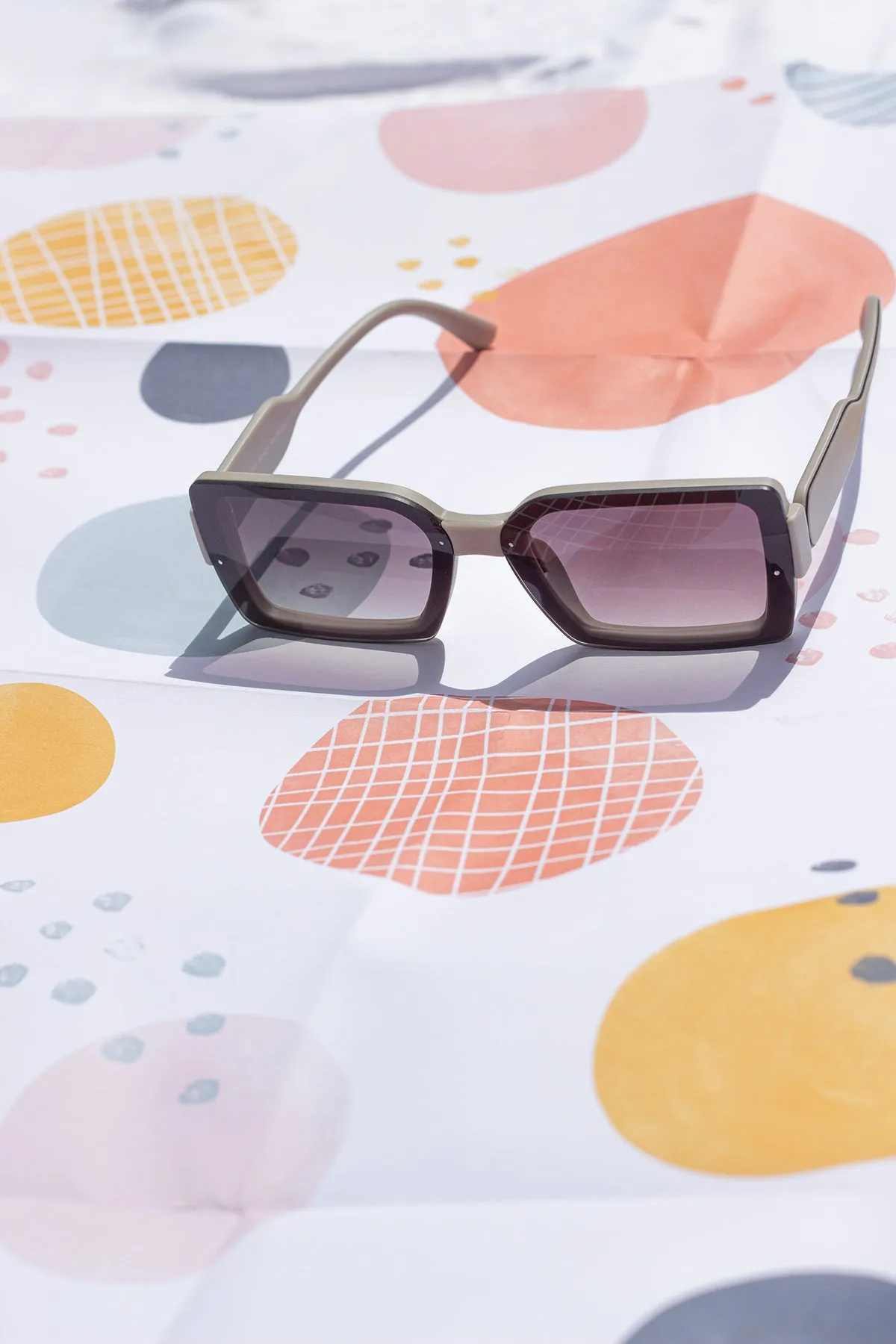 Front Lens Rectangle Y2k Style Sunglasses