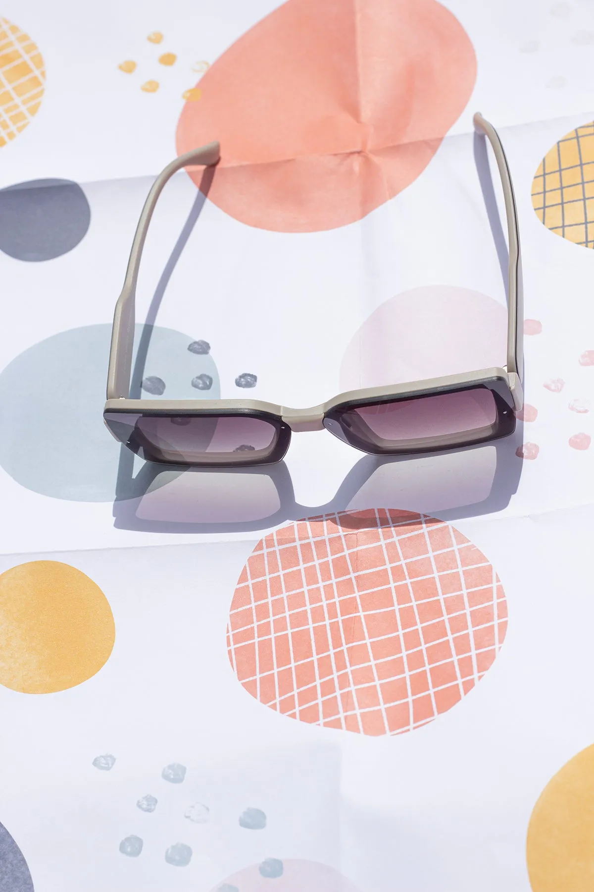 Front Lens Rectangle Y2k Style Sunglasses