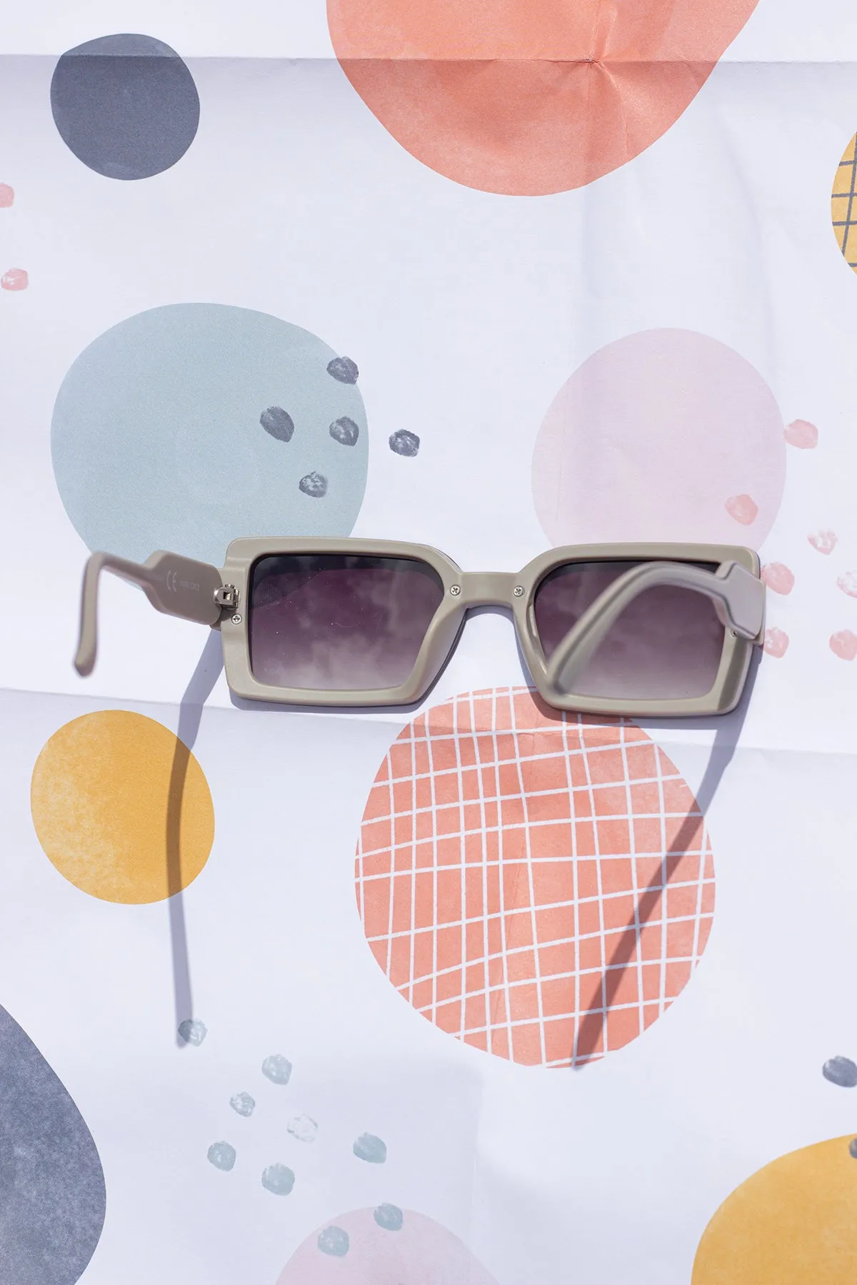 Front Lens Rectangle Y2k Style Sunglasses