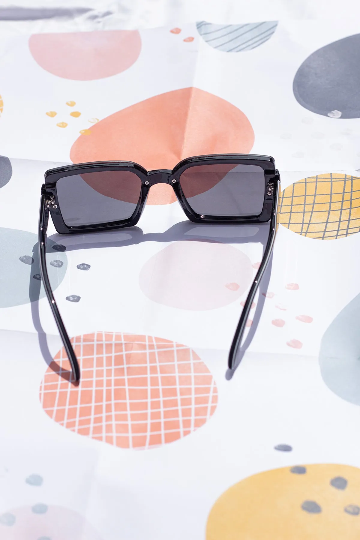 Front Lens Rectangle Y2k Style Sunglasses