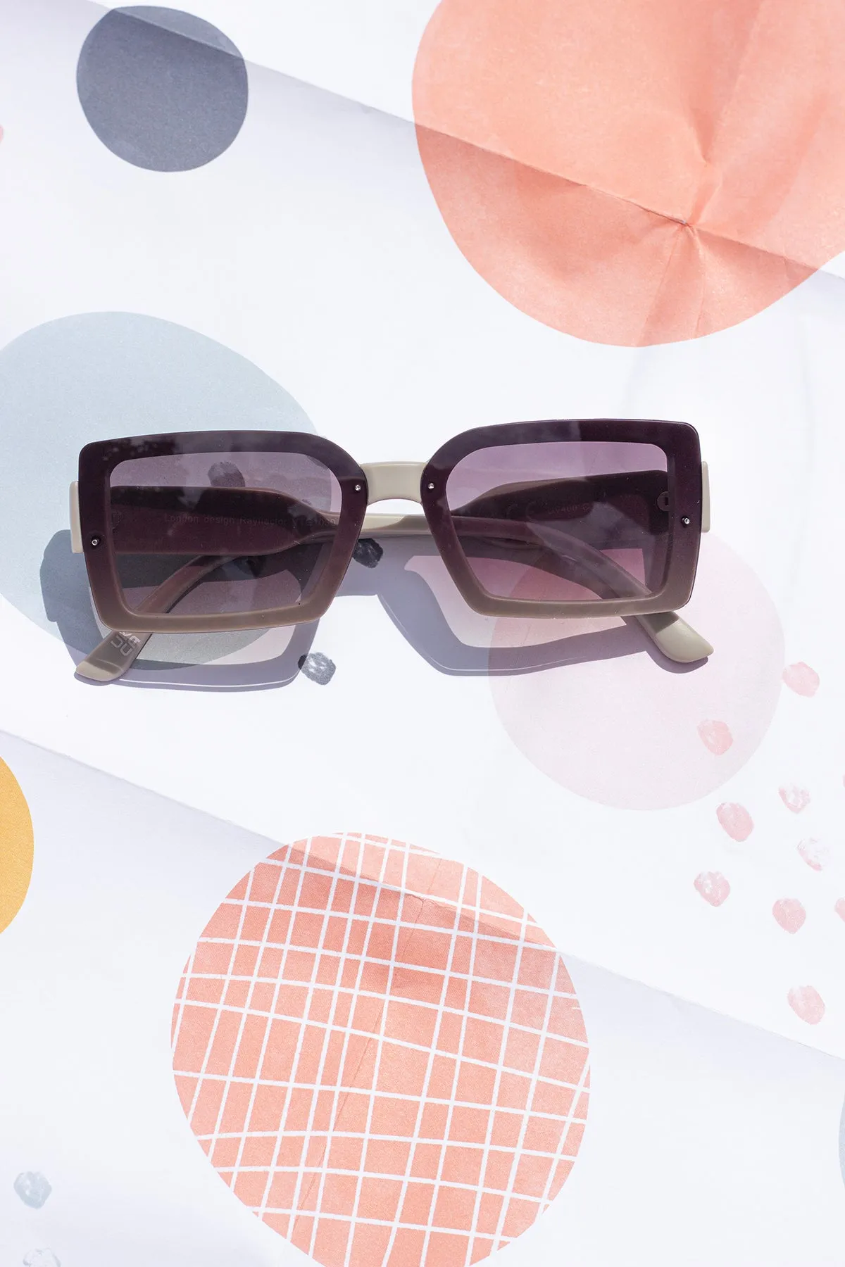 Front Lens Rectangle Y2k Style Sunglasses