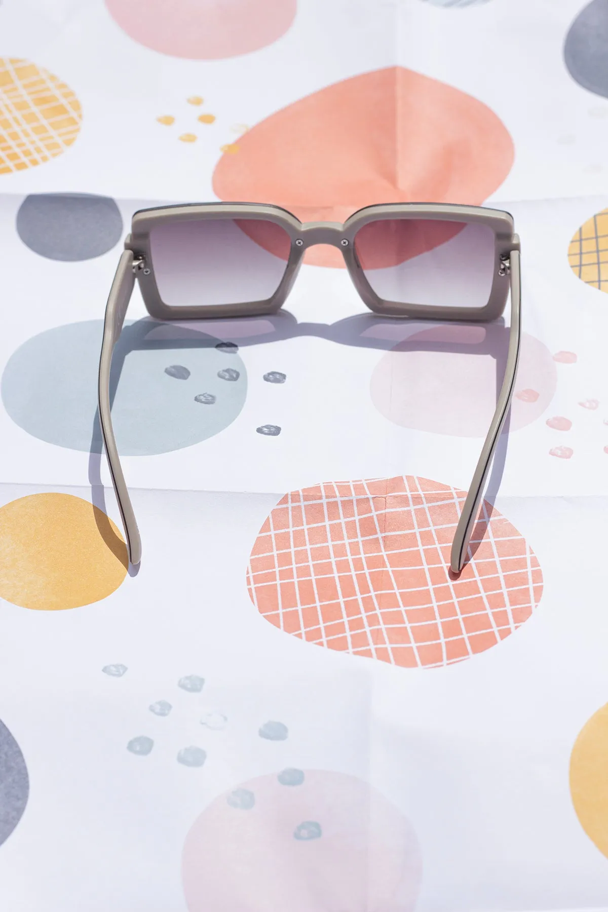 Front Lens Rectangle Y2k Style Sunglasses