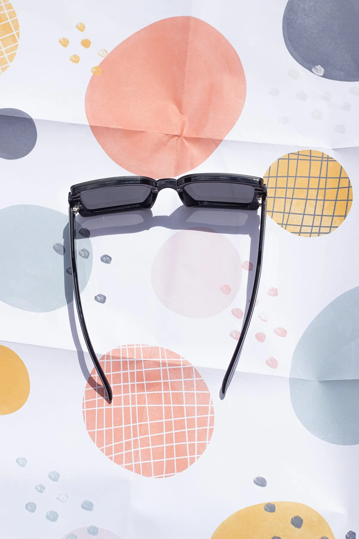 Front Lens Rectangle Y2k Style Sunglasses
