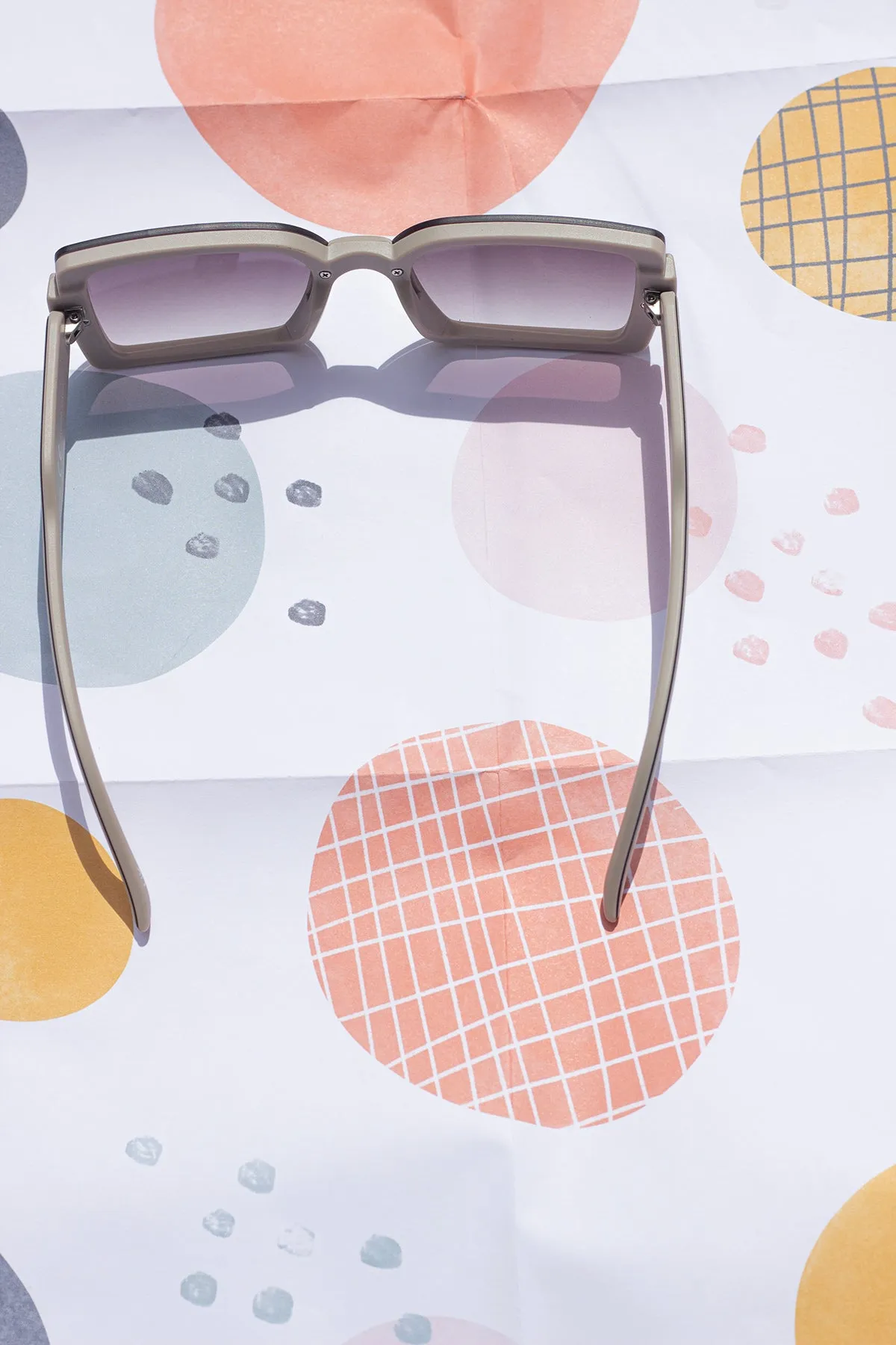 Front Lens Rectangle Y2k Style Sunglasses