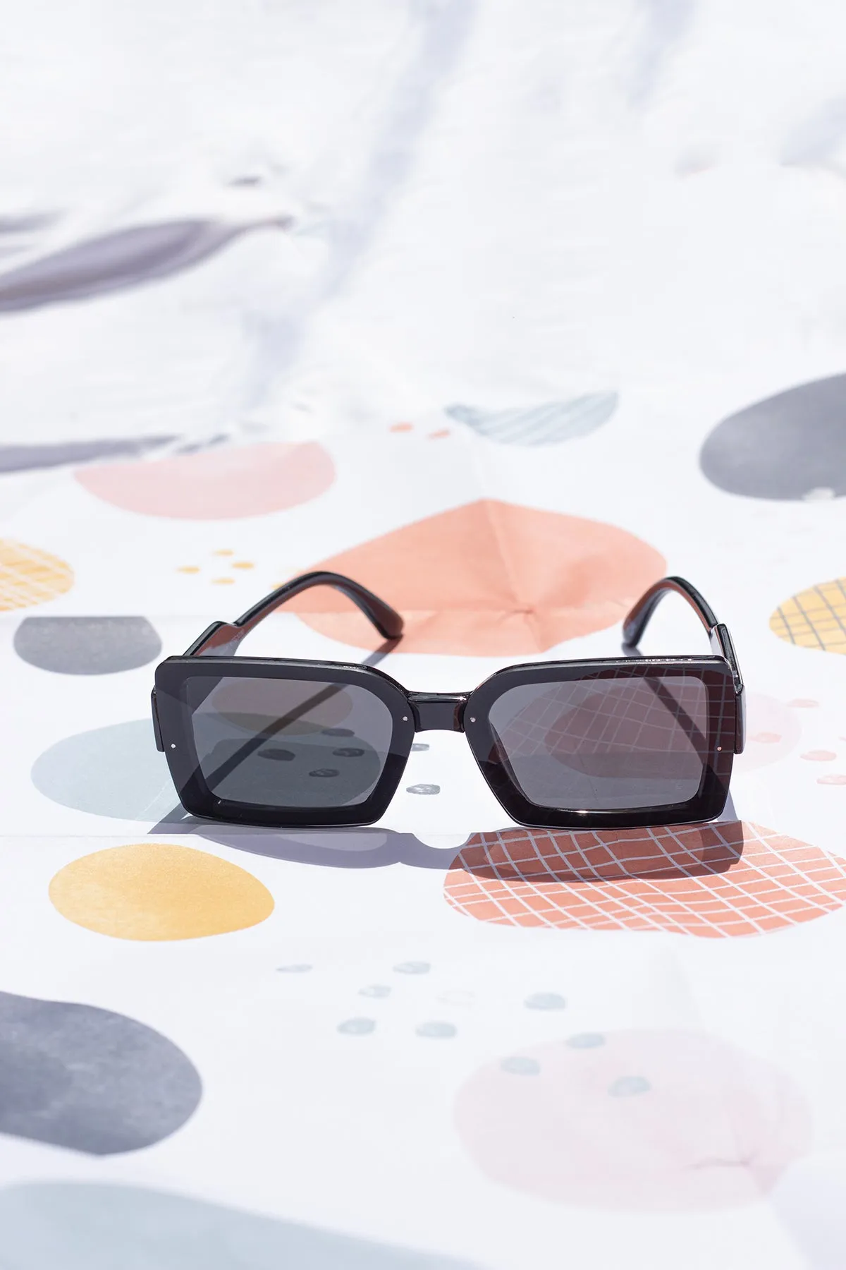Front Lens Rectangle Y2k Style Sunglasses