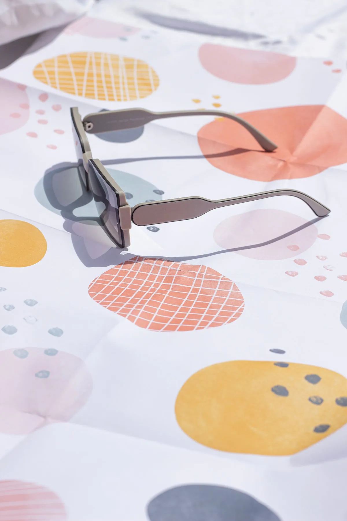Front Lens Rectangle Y2k Style Sunglasses