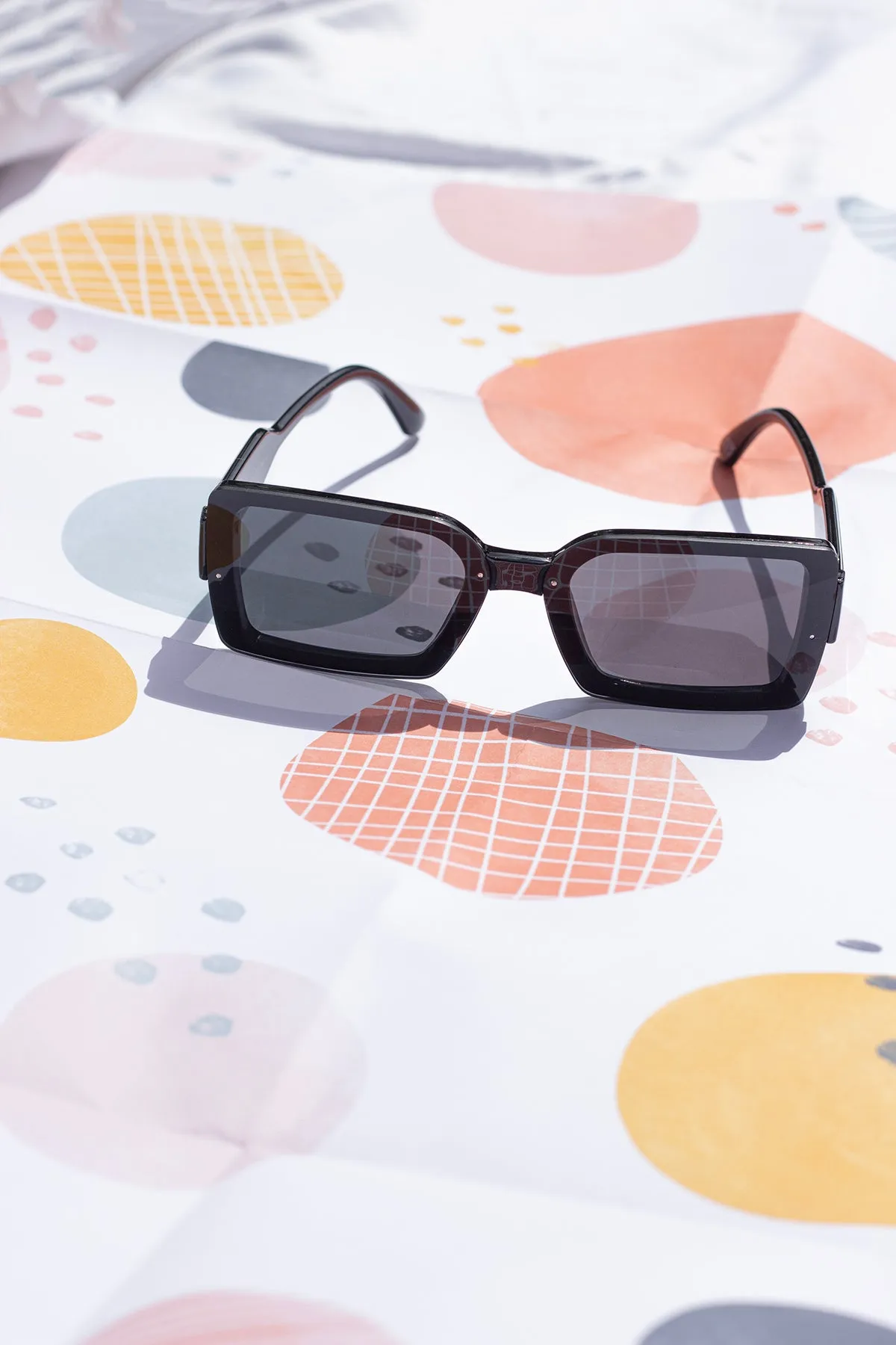 Front Lens Rectangle Y2k Style Sunglasses