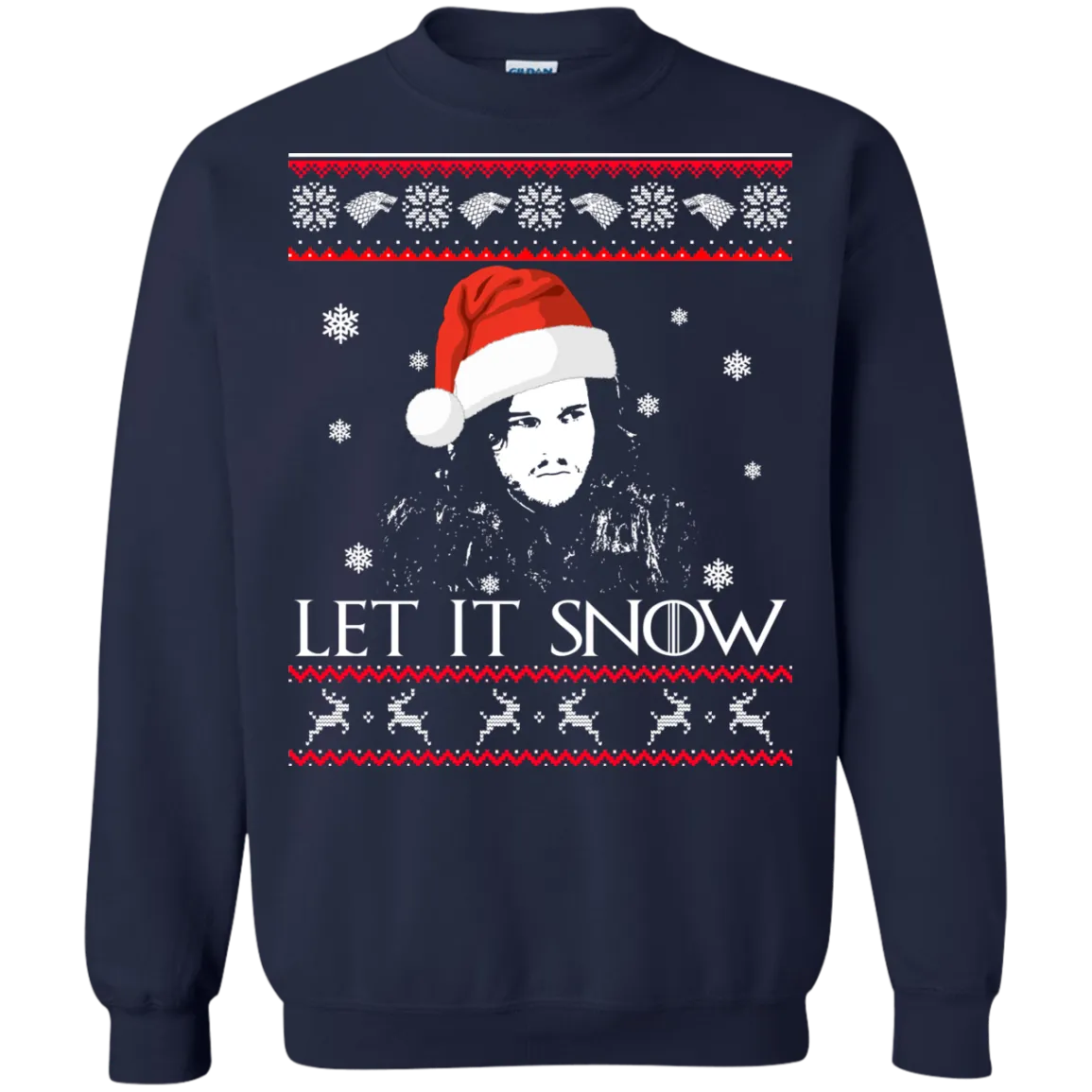 Game Of Thrones: Jon Snow Let It Snow Christmas Sweater