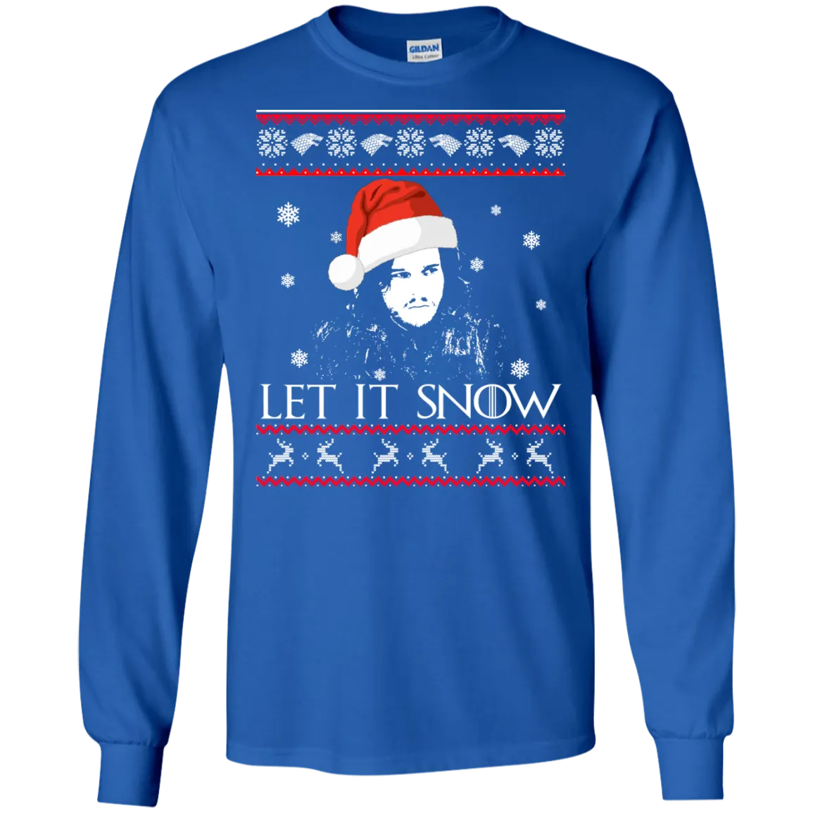 Game Of Thrones: Jon Snow Let It Snow Christmas Sweater