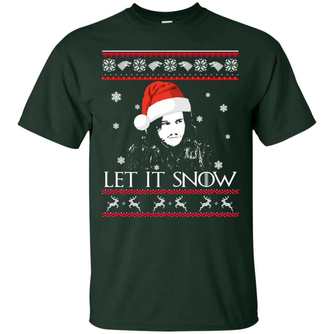 Game Of Thrones: Jon Snow Let It Snow Christmas Sweater