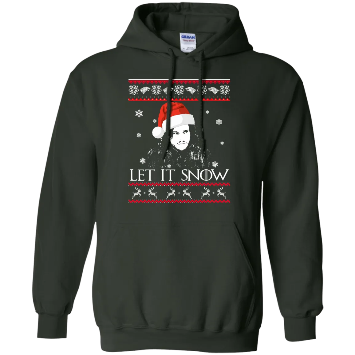 Game Of Thrones: Jon Snow Let It Snow Christmas Sweater