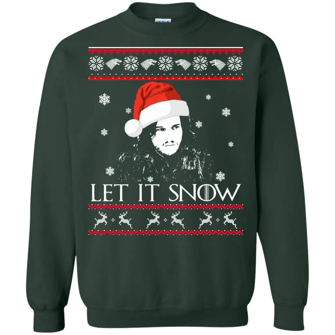Game Of Thrones: Jon Snow Let It Snow Christmas Sweater