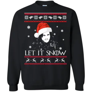 Game Of Thrones: Jon Snow Let It Snow Christmas Sweater
