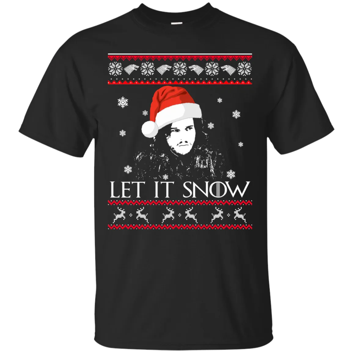 Game Of Thrones: Jon Snow Let It Snow Christmas Sweater