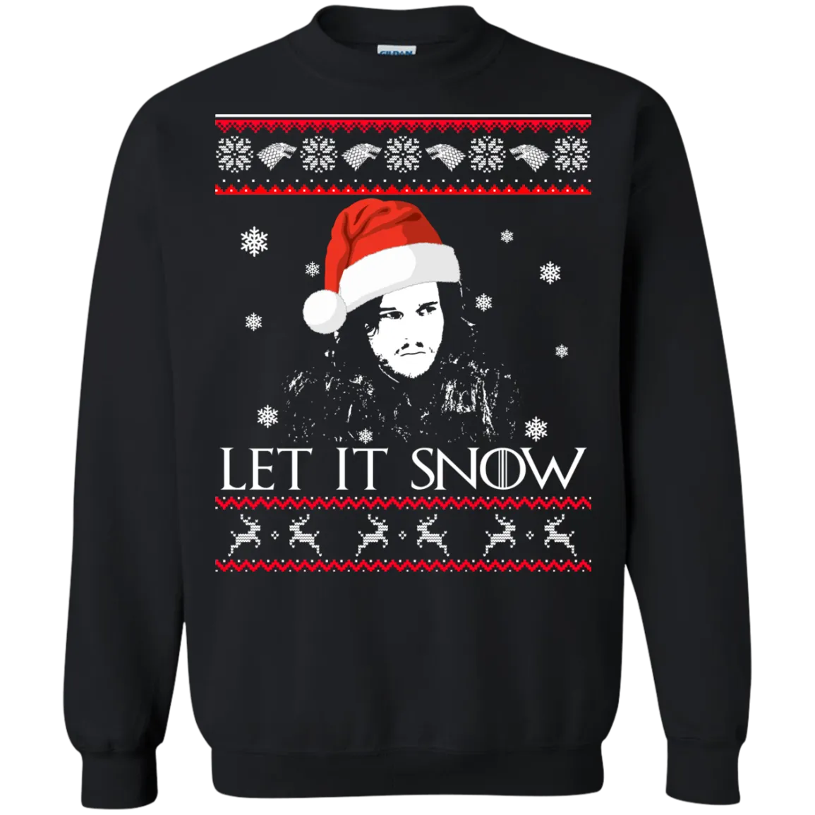 Game Of Thrones: Jon Snow Let It Snow Christmas Sweater